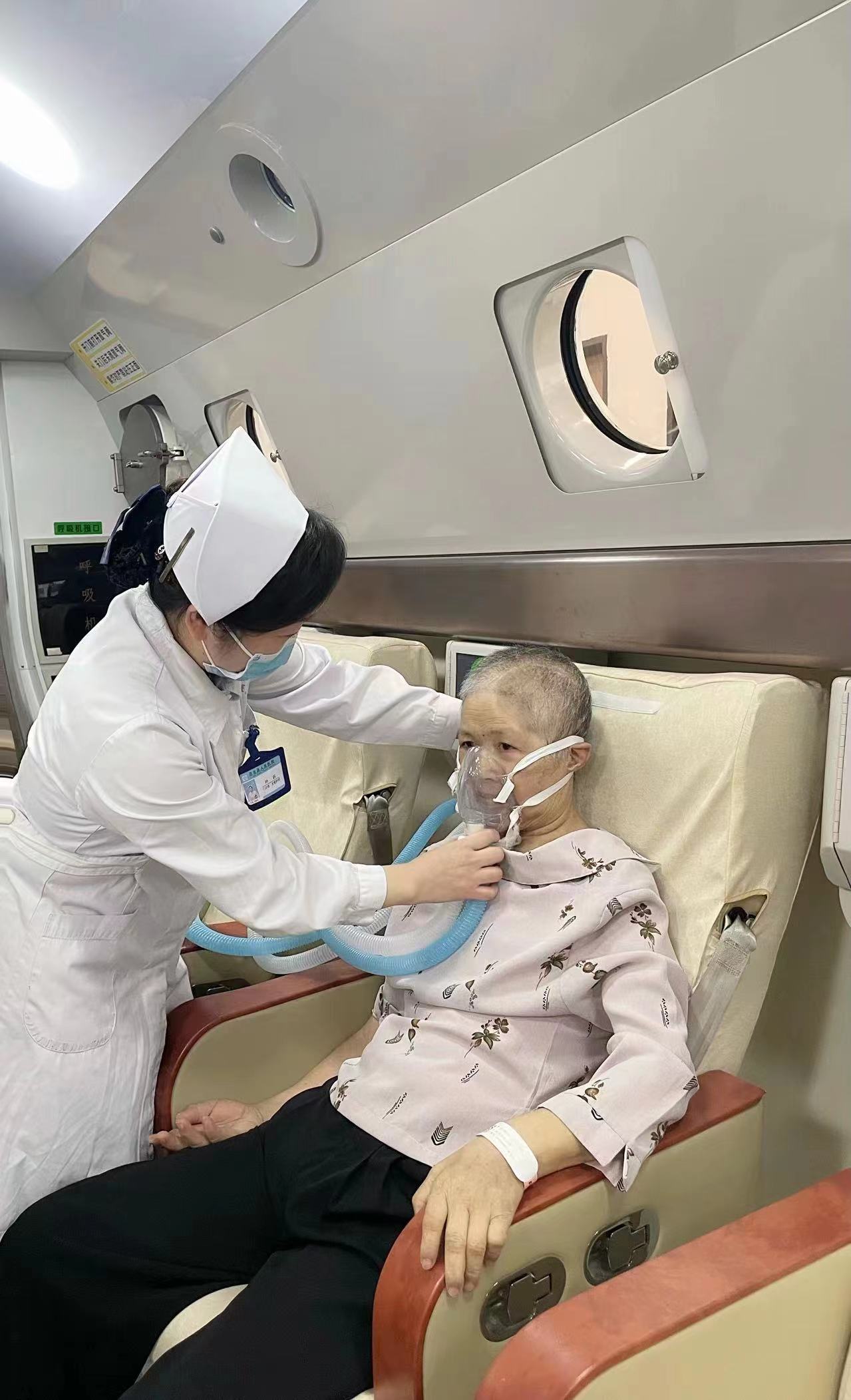 县人民医院高压氧治疗给患者带来福音