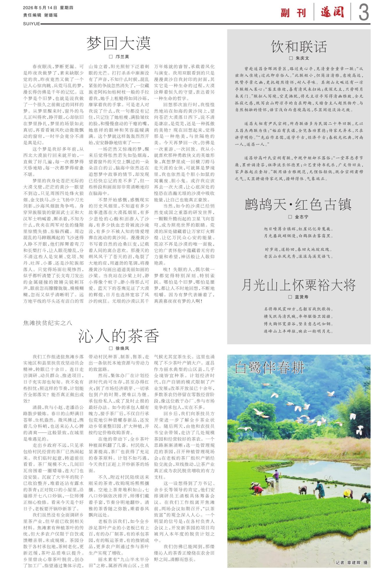 第三版：副刊