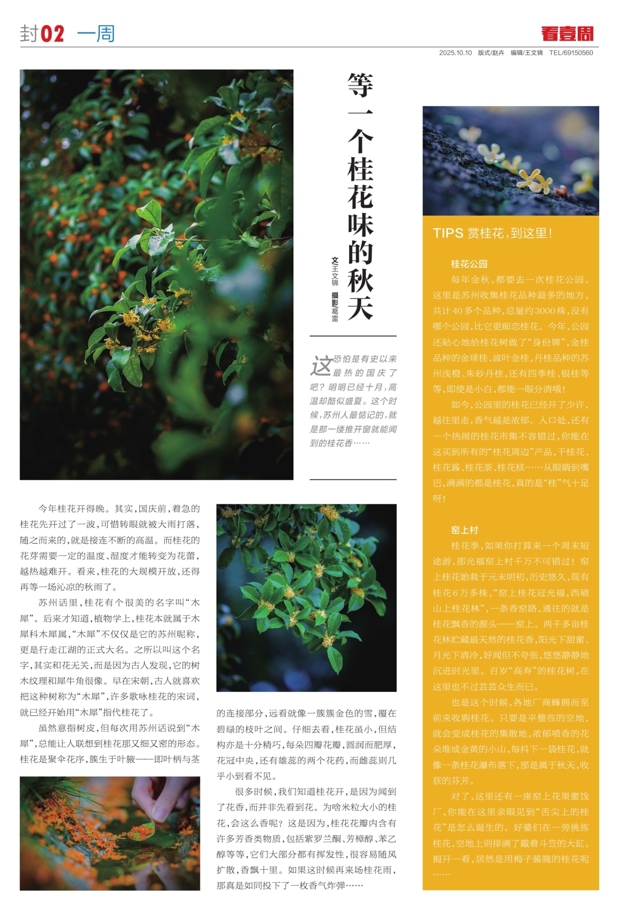 F02：一周
